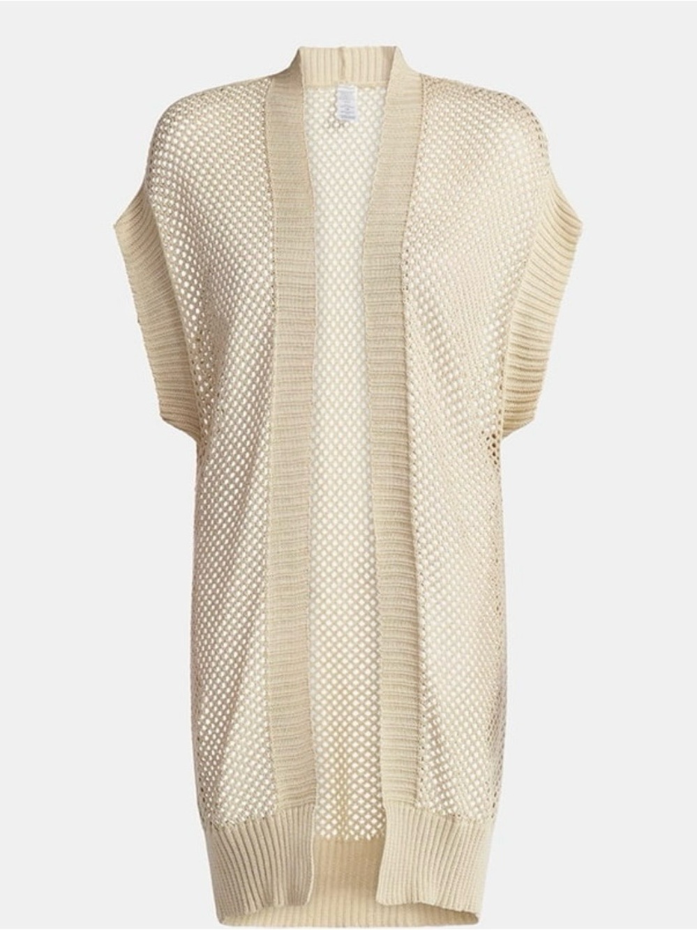 Time and Tru Women’s open front crotchet Ruana size XL - Picture 9 of 12